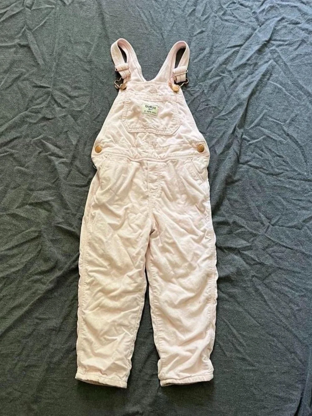 OshKosh B'gosh pink toddler overalls